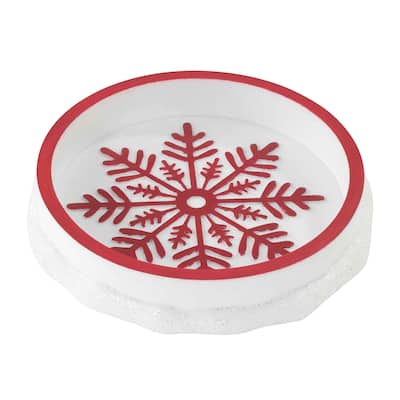 Avanti Linens Sparkle Soap Dish - White - Soap Dish