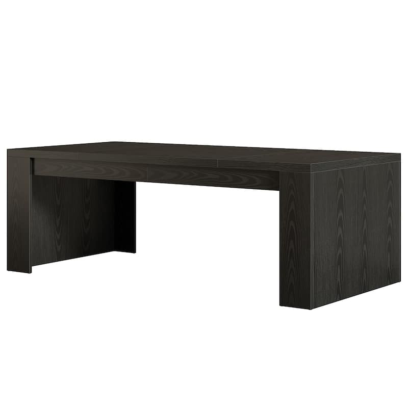 70.9" Wood Computer Desk, Executive Office Desk, Home Office Writing Workstation Business Accent Desk