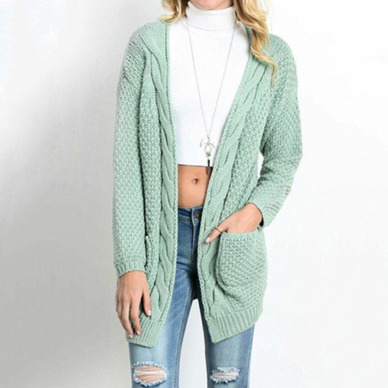 boho maxi cardigan
