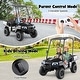 preview thumbnail 42 of 40, Kids Ride On Golf Cart with Remote 24V Rechargeable Battery USB Music and Sun Awning - 53.5" × 28" × 45" (L x W x H)