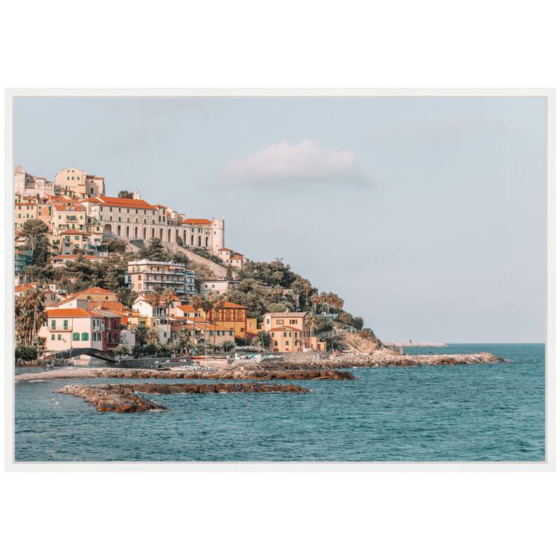 Kate and Laurel Sylvie Imperial Framed Canvas by Alicia Abla