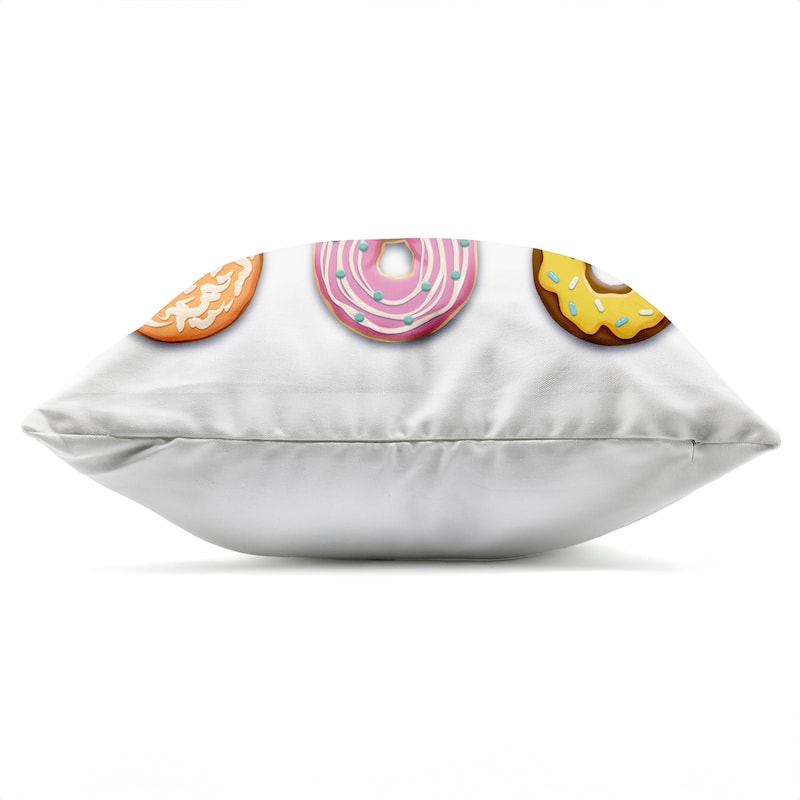 Stupell Delicious Various Donuts Printed Outdoor Throw Pillow Design by Marcus Prime