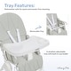 preview thumbnail 12 of 22, Dream On Me Snack & Stow High Chair
