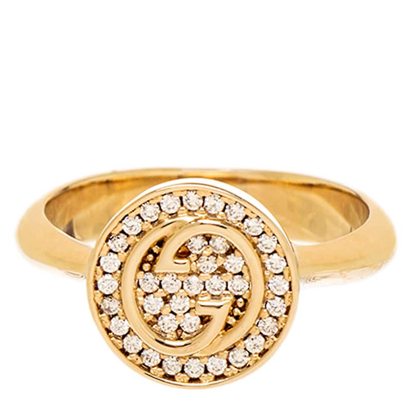 Gucci Blondie Crystal Ring