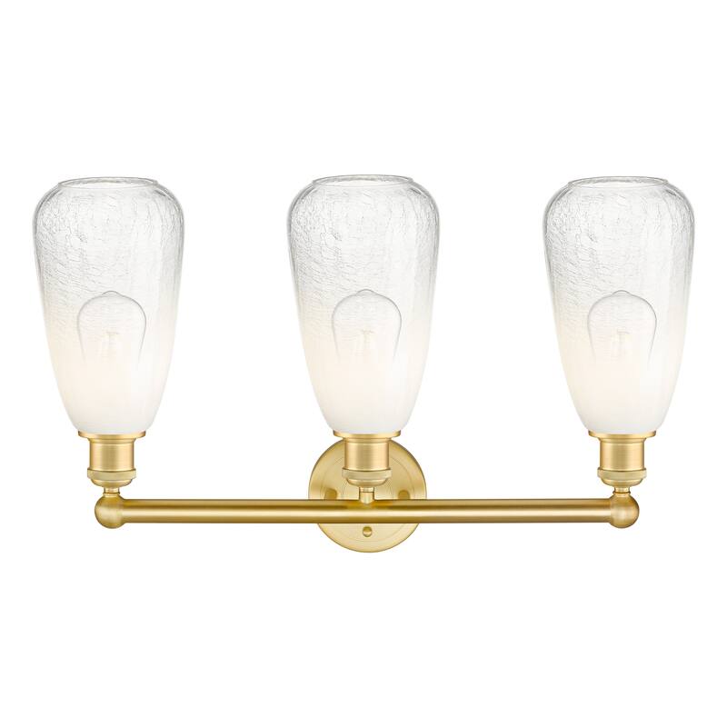Innovations Lighting Endless Possibilities Edison - Brookhaven Almond - 3 Light 24" Bath Vanity Light