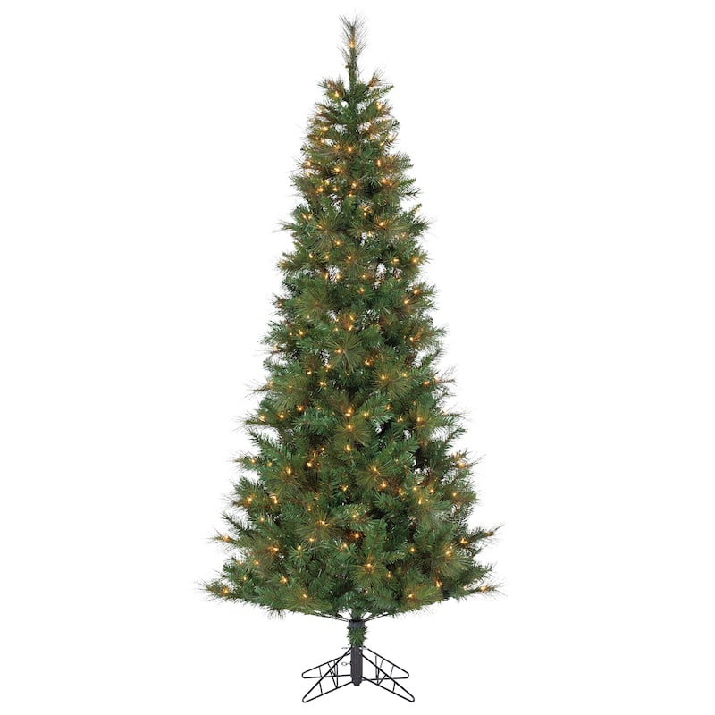 7.5 Pre Lit Clear UL Hard Needle Baxter Pine
