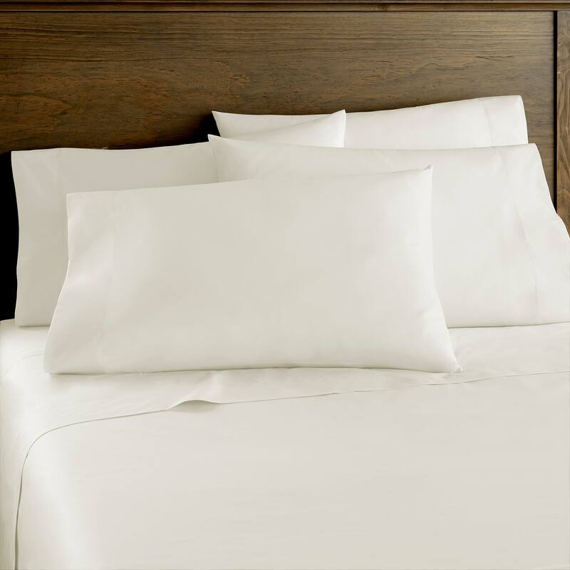 400-TC Cotton Sateen Sheet Sets - Sandy Beige - Cal King