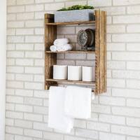 Furniture Pipeline Camelia Tiered Wall Shelf