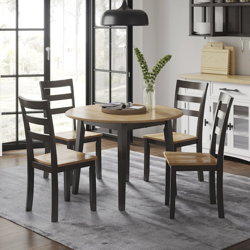 Signature Design by Ashley Gesthaven Dining Drop Leaf Table - 42" W x 42" D x 30.63" H