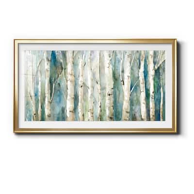 Birch River Walk- Premium Gallery Framed Print - Ready to Hang