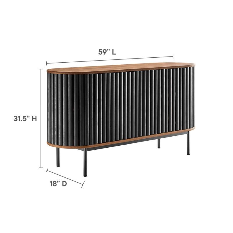 Fortitude 59" Oval Sideboard