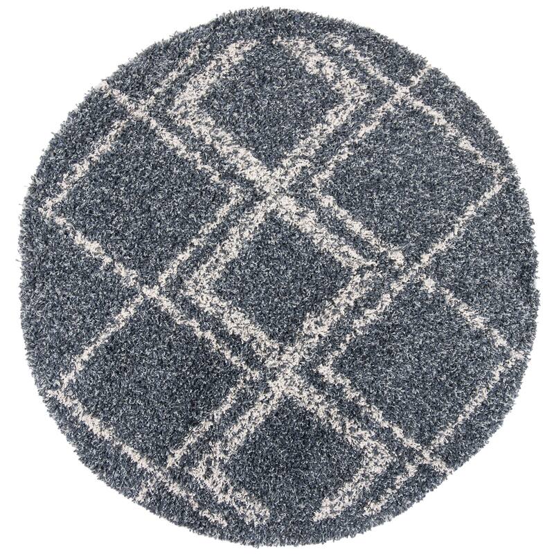 SAFAVIEH Pro Lux Shag Nazmije Moroccan Tassel 2.4-inch Thick