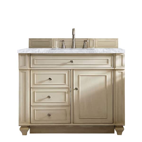 slide 2 of 14, James Martin Vanities Bristol 36" Single Vanity, Vintage Vanilla