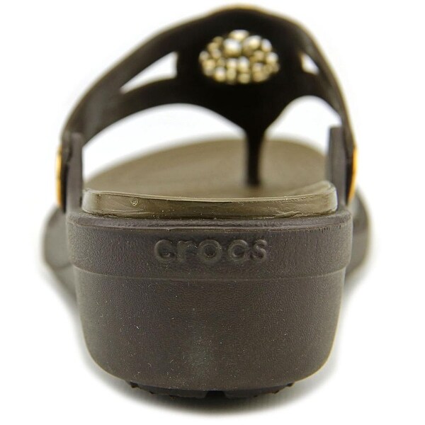 women's sanrah beveled circle wedge flip