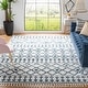 preview thumbnail 3 of 62, SAFAVIEH Berber Fringe Shag Liller Trellis Area Rug
