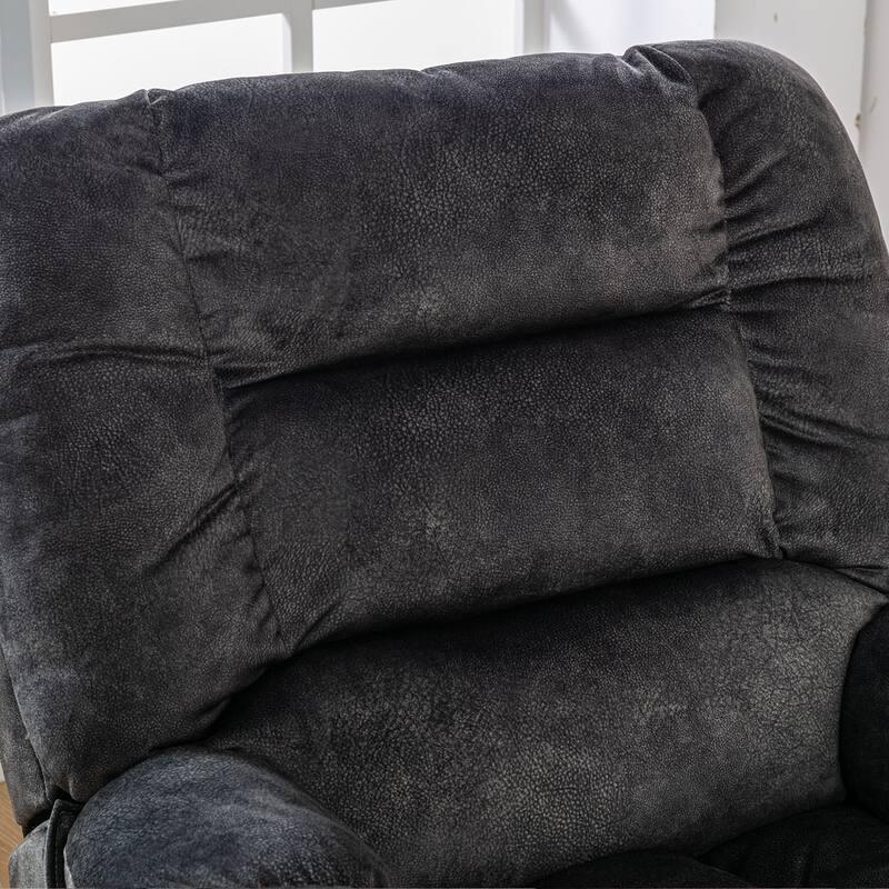 Massage and Manual Recliner Chair with Convenient pocket