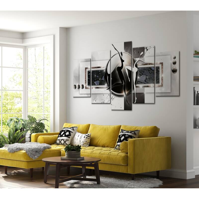 Glam Canvas Wall Art - Modern Dance - 5 Pieces