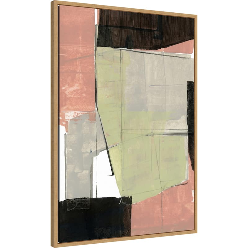 Abstract Neutral Architecture No. 1 by Cartissi (23 x 33 in.), Framed Canvas Wall Art Print