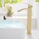 preview thumbnail 6 of 30, Bathroom Faucet for Bathroom Sink, Single Hole Bathroom Faucet Modern Single Handle Vanity Basin Faucet