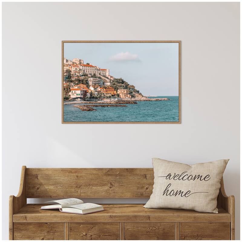 Kate and Laurel Sylvie Imperial Framed Canvas by Alicia Abla