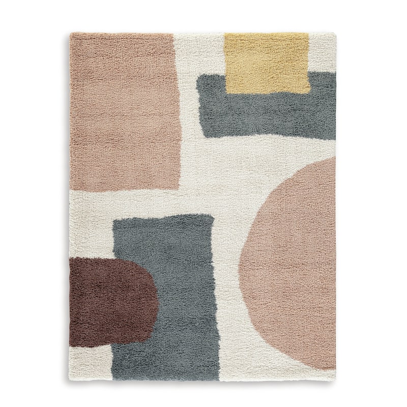 Signature Design by Ashley Flynnwick Beige/Brown 8' x 10' Rug - 94.48" W x 120.1" D x 1.18" H