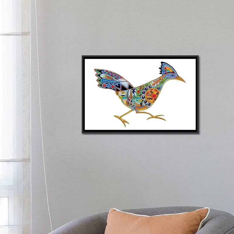 iCanvas "Roadrunner" by Sue Coccia Framed