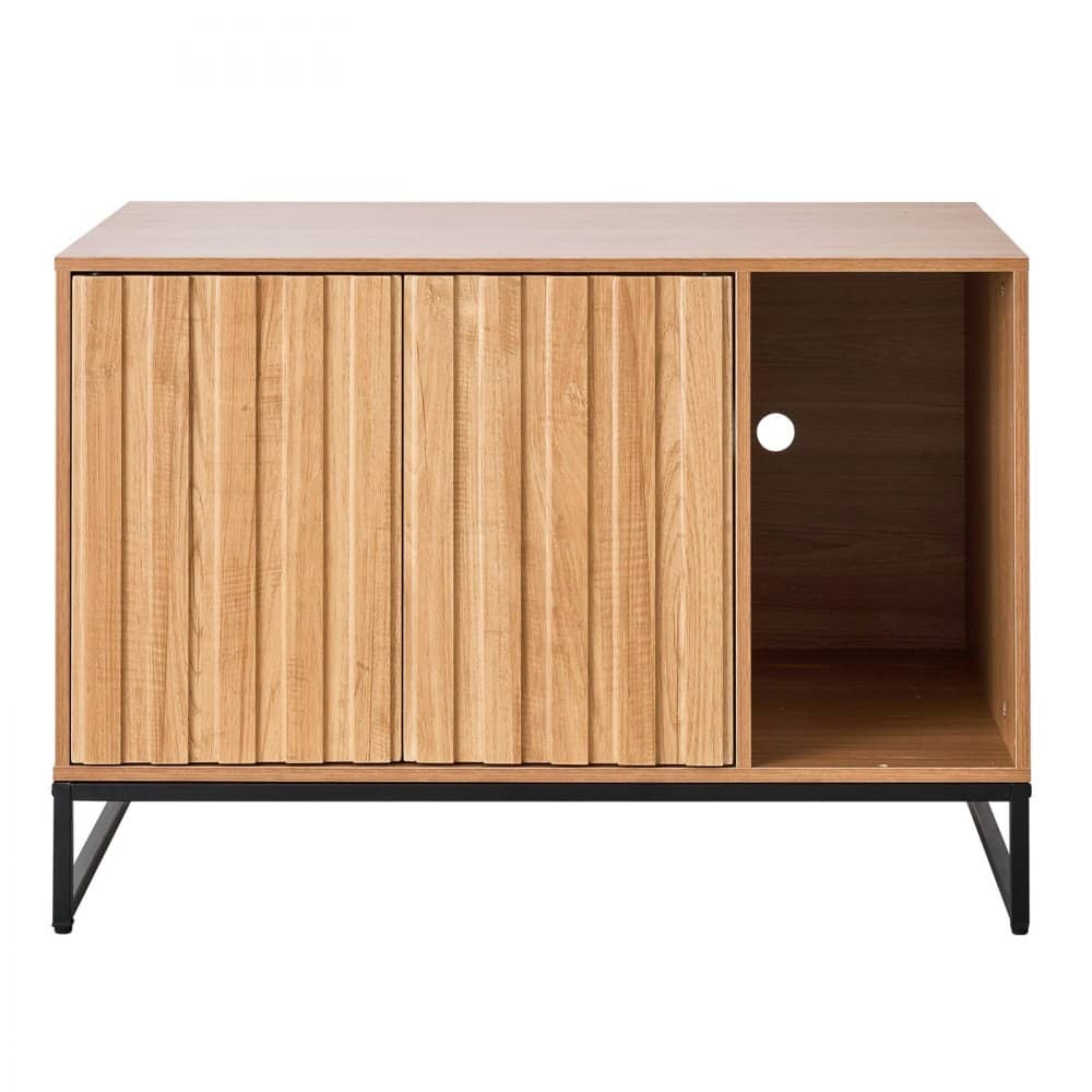 Natural Wooden Cat Litter Box Cabinet with Doors and Odor Control for Home Storage - 31.50 x 20.08 x 22.36 in