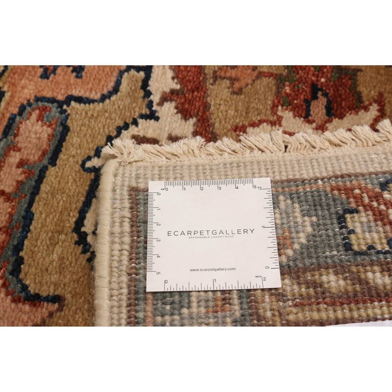 ECARPETGALLERY Hand-knotted Jules Sultane Ivory Wool Rug - 7'10 x 9'9