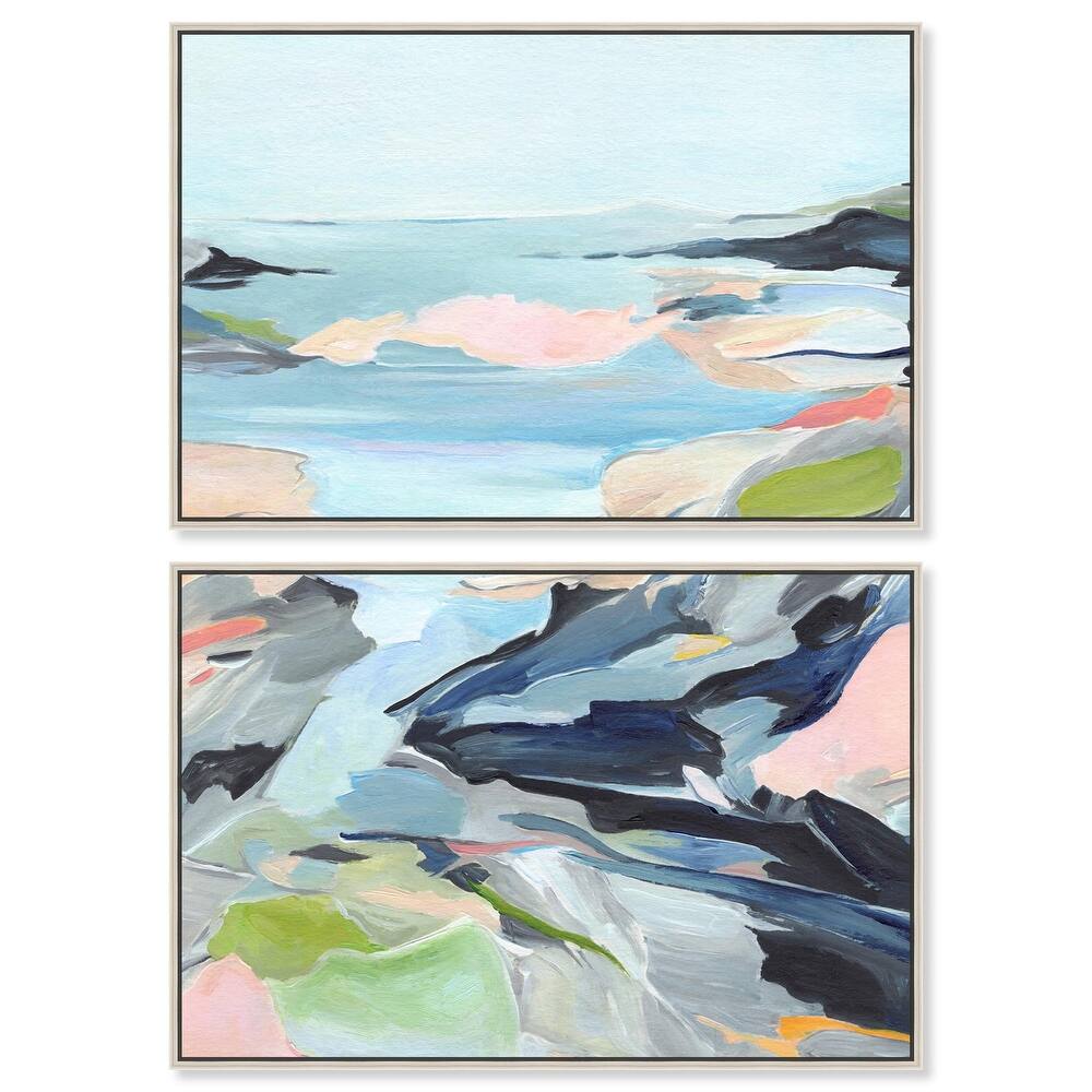 Between Seasons II Canvas Set of 2 by Art Remedy