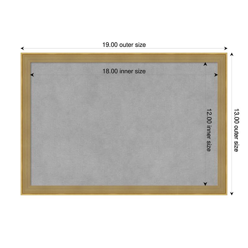 Amanti Art Incline Black Framed - 19 x 13 in - Incline Dark Gold