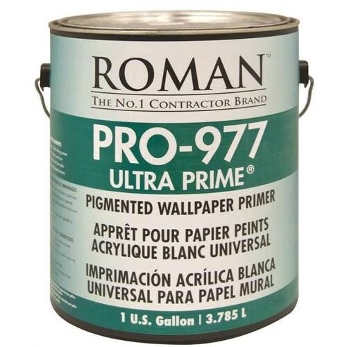 Roman Adhesives 10301 Ultra Prime Pigmented Premium Wallpaper Primer, 1
