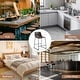 preview thumbnail 25 of 23, Carbon Loft Richard Faux Leather and Iron Counter Stool (Set of 2)