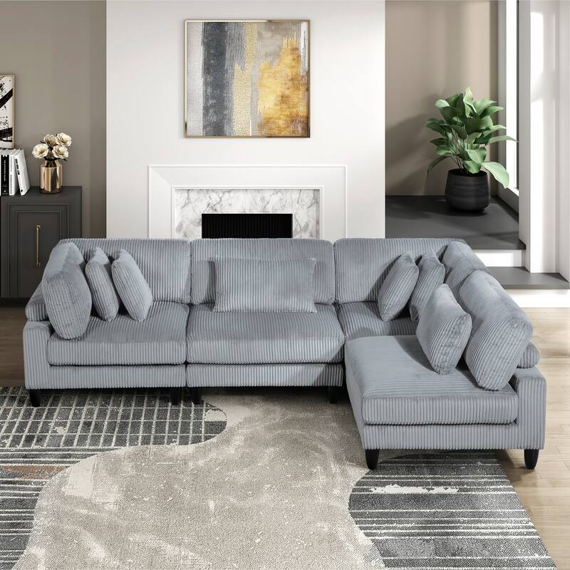 Jonas 4-Piece Modular Sectional Sofa