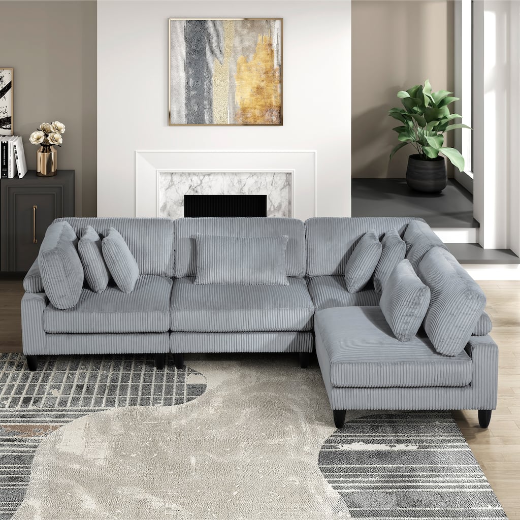 Jonas 4-Piece Modular Sectional Sofa