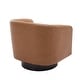 preview thumbnail 141 of 143, Modern 360°Swivel Accent Chairs Barrel Armchairs