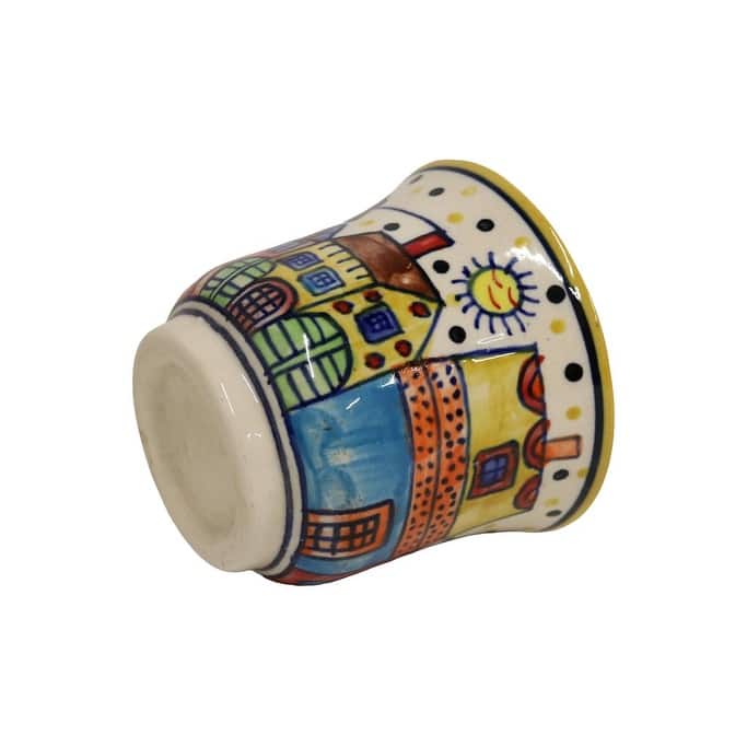 Home&Manor Ceramic Planter Multicolor