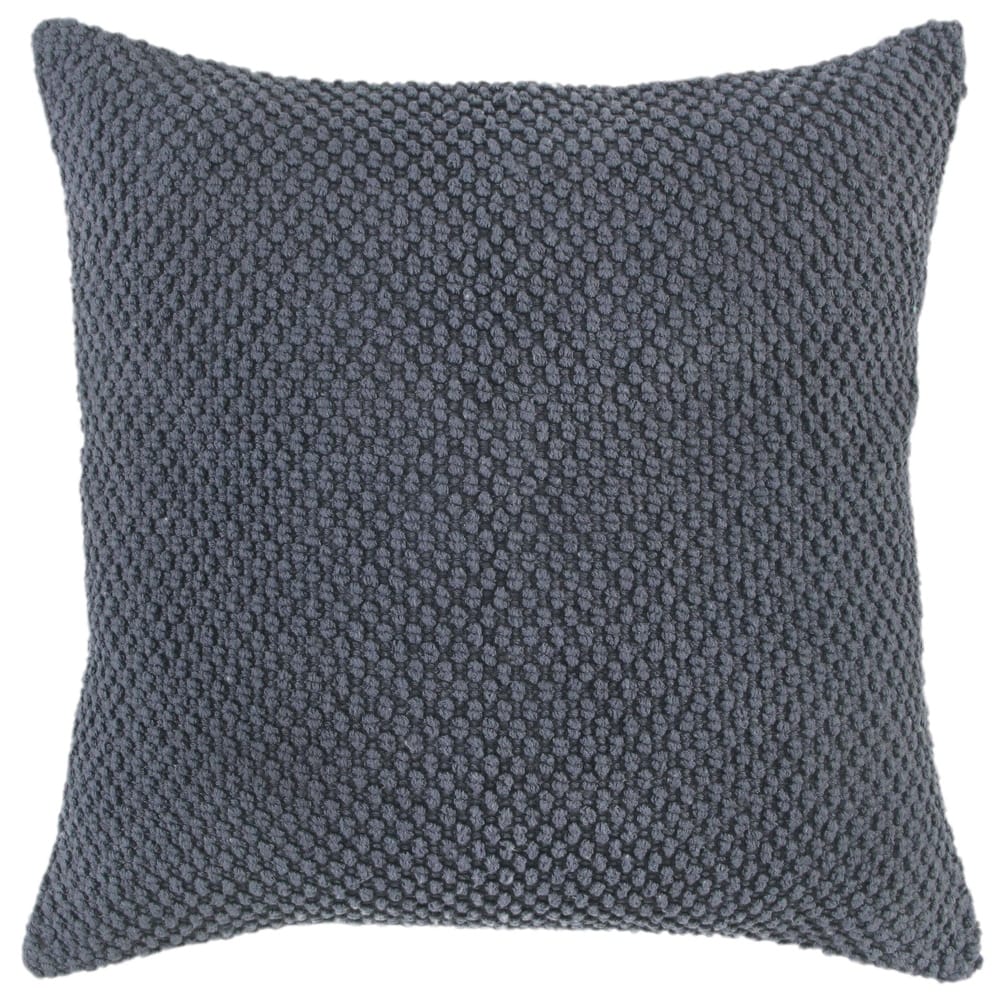 Rizzy Home Transitional Solid Light Texture Throw Pillow, 20-inch