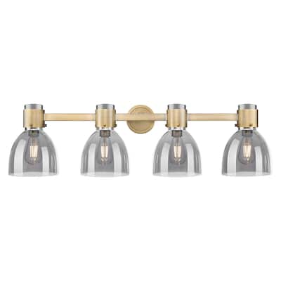 Innovations Lighting 464-4W-G464D-7SM Lawton Bell 4 Light 34" Wide