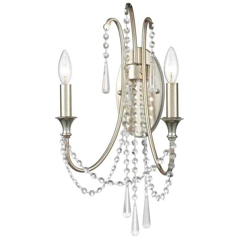 Crystorama Lighting Group Arcadia 2 Light 21" Tall Wall Sconce