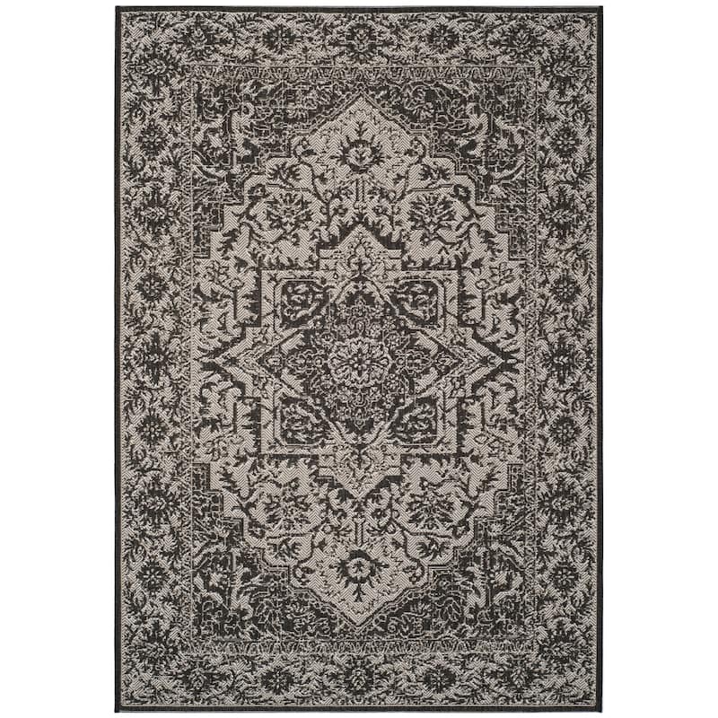 SAFAVIEH Linden Karol Indoor/ Outdoor Waterproof Patio Backyard Rug