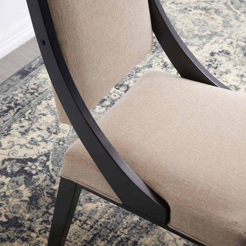 Cambridge Upholstered Fabric Dining Chairs - Set of 2