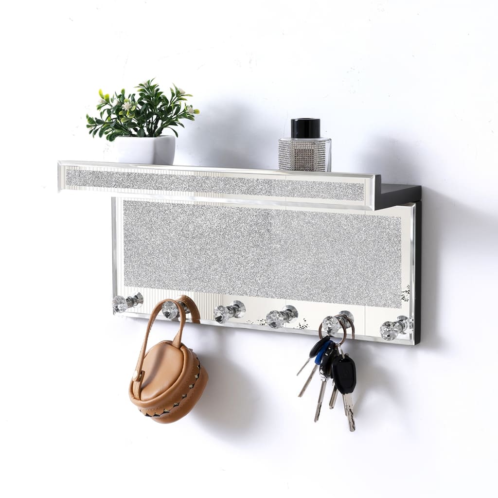 Wall Key Hook with Mirror