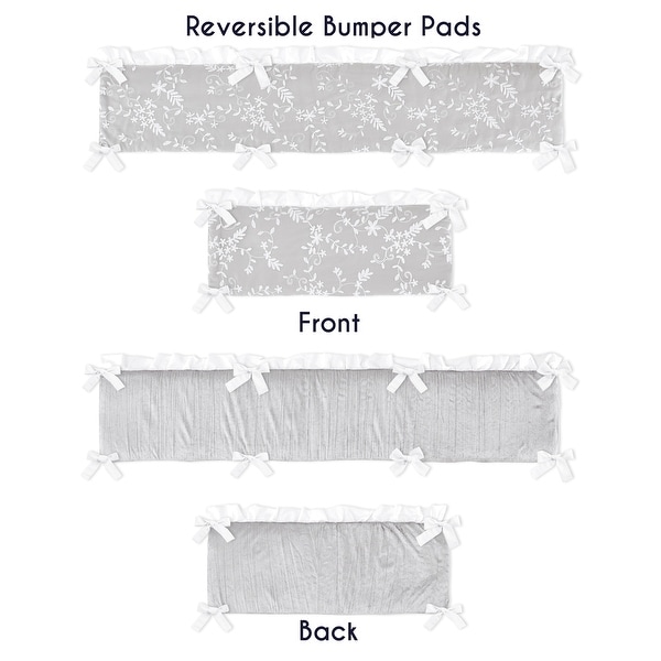 grey bumper pads