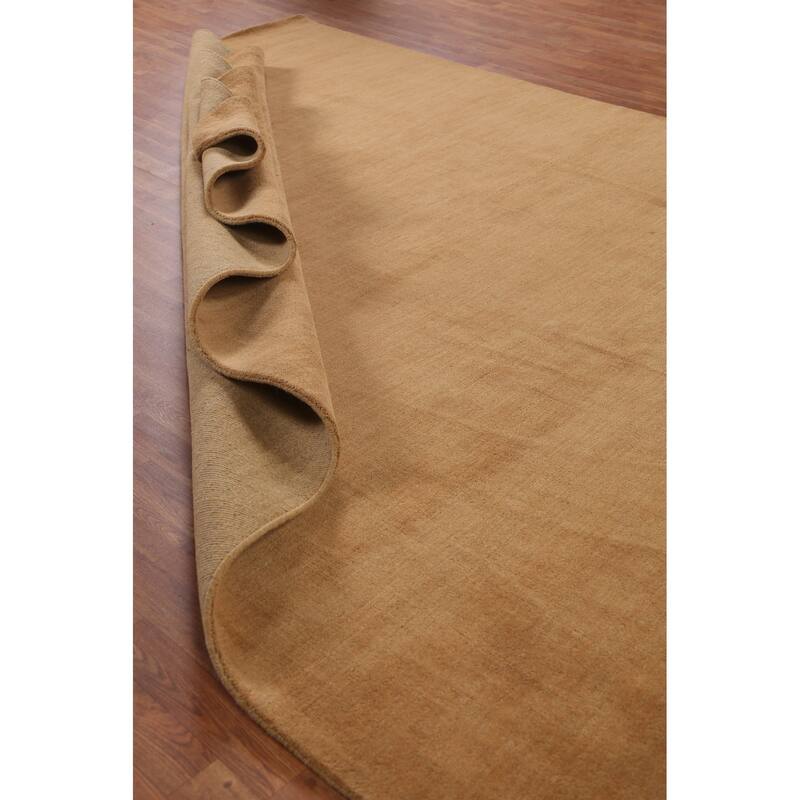 Contemporary Gabbeh Living Room Area Rug Handmade Oriental Wool Carpet - 8'3" x 11'1"