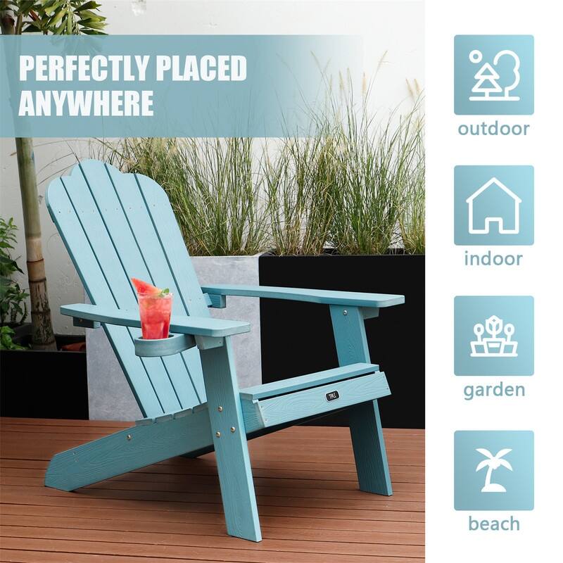 Direct Wicker Adirondack Chair