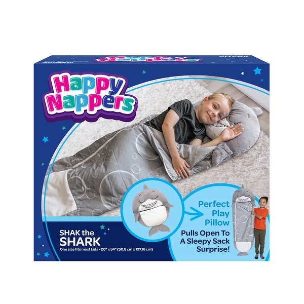 Happy Nappers Shark Pillow Plush 1 pc. - Multi - Overstock - 32914053