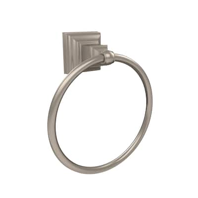 Markham 6-7/8 in (175 mm) Length Towel Ring in Brushed Nickel - 6-7/8 in.
