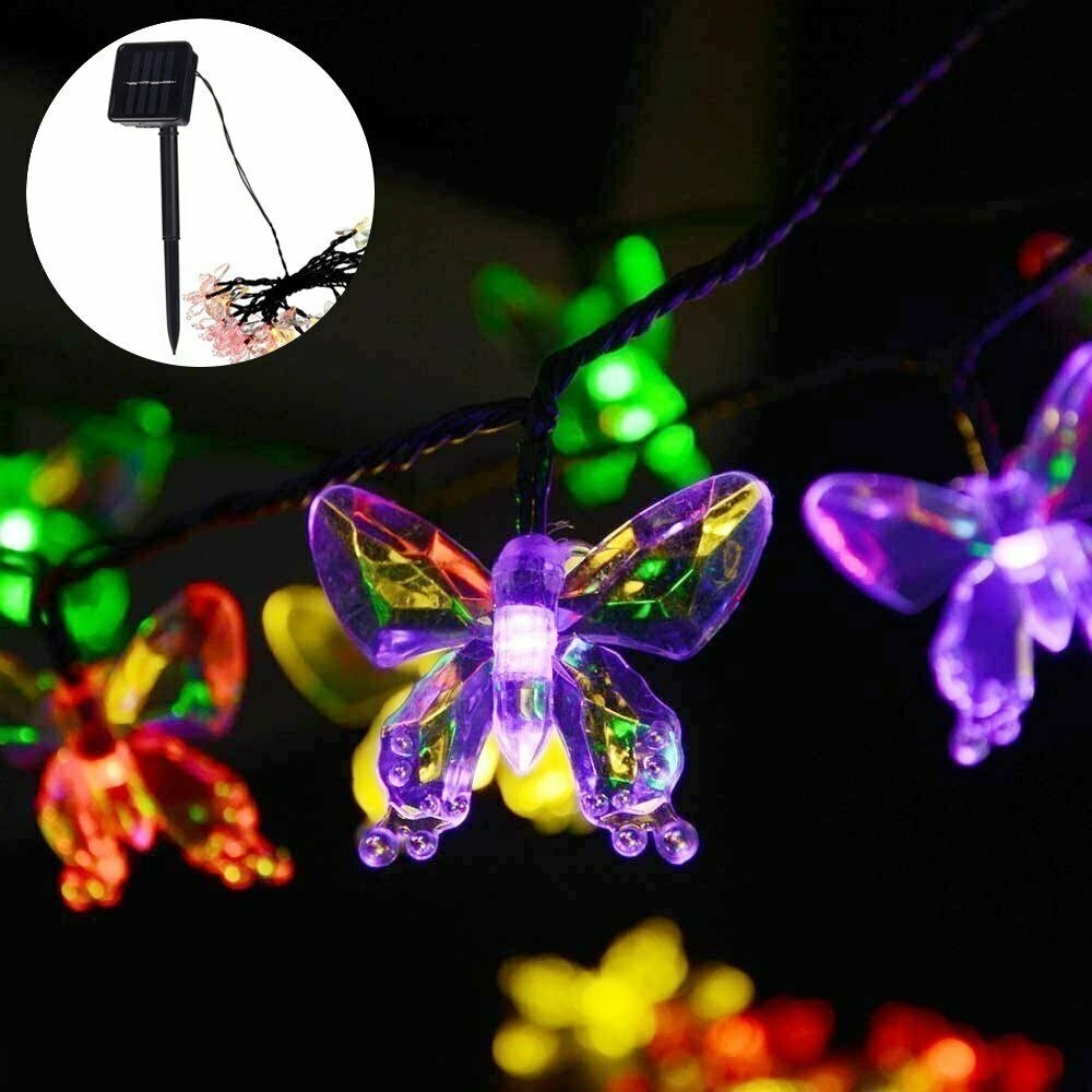 Butterfly string lights outdoor outlet