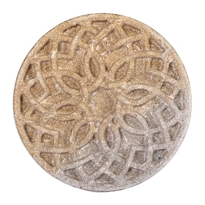 Novica Handmade Blossoming Bonds Felsite Stone Magnet