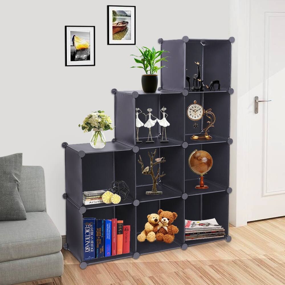 Cube Storage 9-Cube Closet Organizer Storage Shelves Cubes Organizer DIY Closet Cabinet